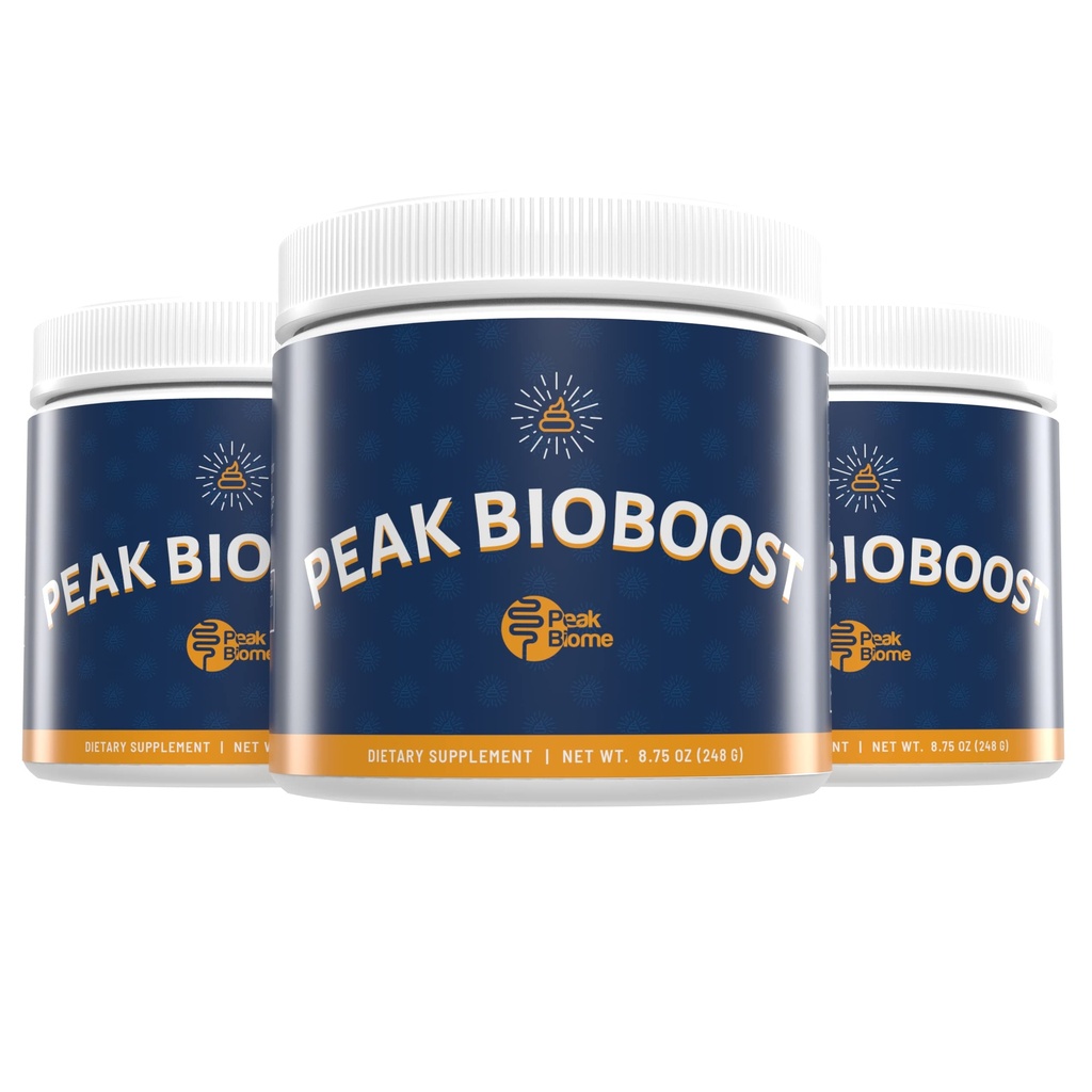 Peak BioBoost Prebiotic Fiber Supplement voor Colon Cleanse - Smaakloze spijsvertering voedingssupplementen - Gemakkelijk op te lossen - Geen gluten, soja of zuivel - 3-maand levering - 90 porties