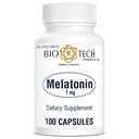 Bio-Tech Pharmacal Melatonine (1 mg, 100 capsules)