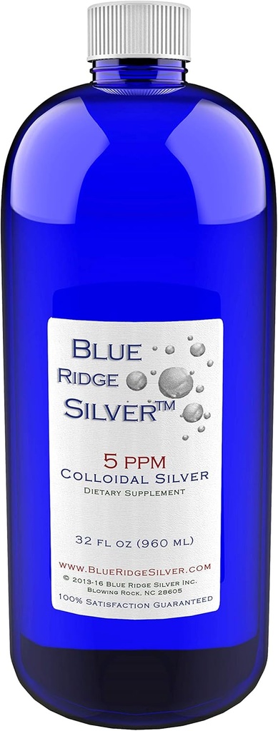 5 ppm 32 oz Colloïdaal Silver Natural Immune Support Health Supplement