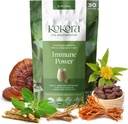Immuunkracht - Biologische Ashwagandha Root Powder Blend - Inclusief Cordyceps & Reishi Paddestoelen - Ondersteunt een gezonde immuunrespons* - Veganistisch, glutenvrij, zonder toegevoegde suiker - 30 porties - 120 g