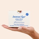 IMMUN'ÂGE - Antiverouderingssupplement - NRF2-activator - Immuunondersteuning - Antioxidant - Cellular Energy Booster - Huidverouderende bescherming - 100% Japanse gefermenteerde Papaya - poeder - 30 verpakkingen x 3 Gram