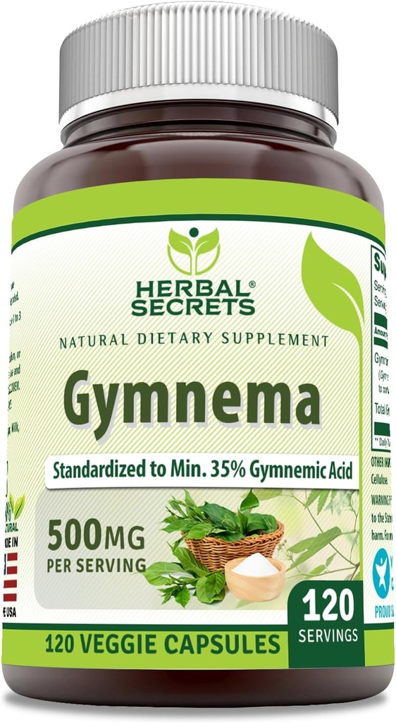 Herbal Secrets Gymnema Supplement 