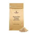 PURE ORIGINEEL INGREDIËNTEN Bruine rijst Vegan Proteïne Poeder (1 lb) Gesponsorde bruine rijst, glutenvrij, Shakes & Smoothies