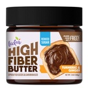 Leckar High Fiber Butter (minder suiker, notenvrij, darmmicrobioom-vriendelijk) voor een gemakkelijk ontbijt (Kurkuma en Gember (minder suiker))