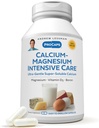 ANDREW LESSMAN Calcium Magnesium Intensive Care 500 Capsules - Bone and Skeleton Health Essentials. Gemakkelijk te slikken Capsules, Super Oplosbaar Fijn Poeder. Voorzichtig aan zelfs de meest gevoelige maagden