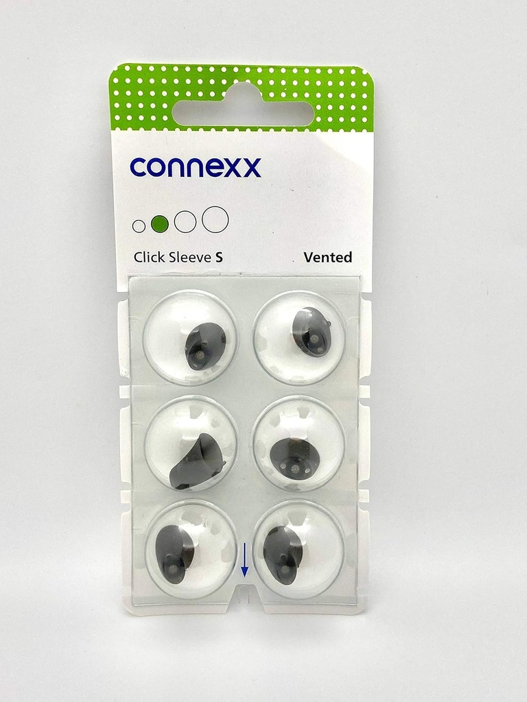 Klik op mouwen voor Signia Silks & Rexton INOX (S Vented)