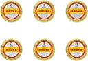 Rawleigh Antiseptisch Salve Iconic Yellow Big Tin: 4.5 oz, Multi-Purpose Ointment Soothes Cuts, Bruisen, Irritaties, met Turpentine, Fenol, Cottonseed Oil & Paraffine, Original Formula - Pack of 6