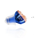 Hoortoestellen, gehoorversterkers voor hoortoestellen, hoortoestellen voor batterijen voor senioren In het oor horen Amplfier Betaalbare Sound Enhancer Blue (Left Ear)