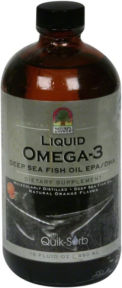 Natuur Antwoord Liq Fish Omega 3 Olie Epa
