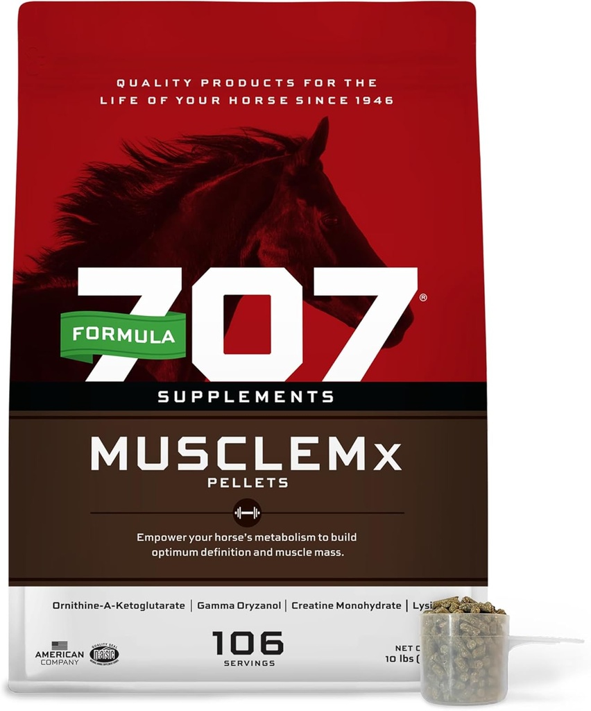 Formule 707 MuscleMx Equine Supplement, 10 lb Bag 