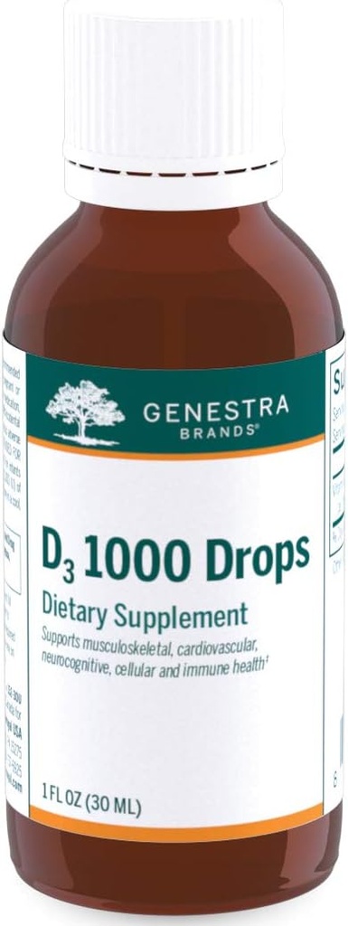 Genestra Merken D3 1000 Drops 