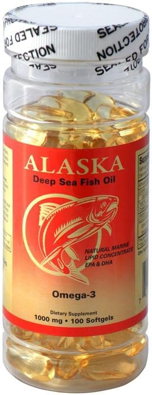 1 NCB Alaska Deep Sea Omega 3 Visolie 100caps EPA DHA