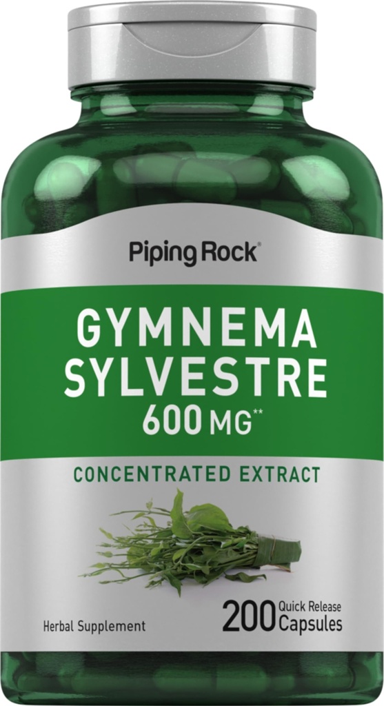 Piping Rock Gymnema Sylvestre Supplementen 600 mg 