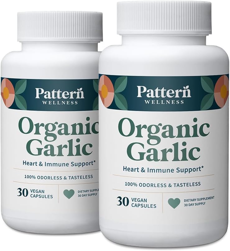 Pattern Wellness Odorless Organic Garl 
