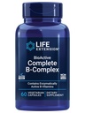 Life Extension BioActive Complete B-Complex, Heart, Brain and Nerve Support, Healthy Energy, Metabolisme, Complete B Complex, 60 Vegetarian Capsules