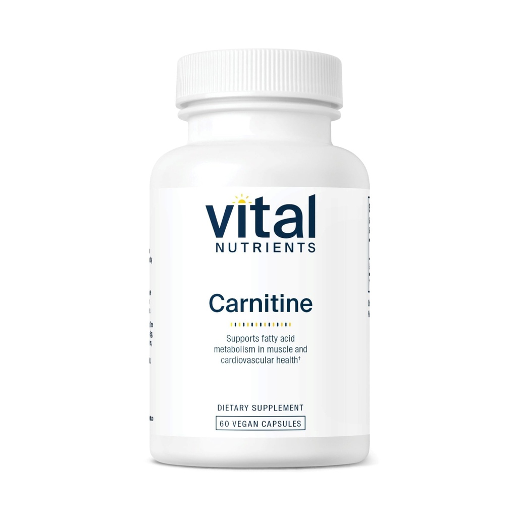 Vitale voedingsstoffen Carnitine 500mg 