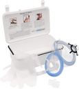 Primacare KC-1010 reanimatie Redding Masker Reanimatie Kit voor volwassen & kind met een One-Way Valve Mond aan Mond voor aanvullende zuurstof] Wandmontage / Carry Case inbegrepen