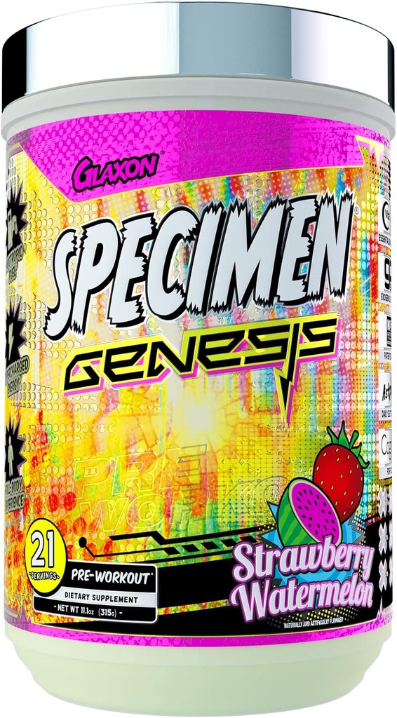 Geprefabriceerde volledige Spectrum High Sticulant Pre-Workout Powder Supercharged Energy & Muscle Pumps + Focus & Hydration Geweldige Far-Out Smaken (Strawberry Watermeloen V3)