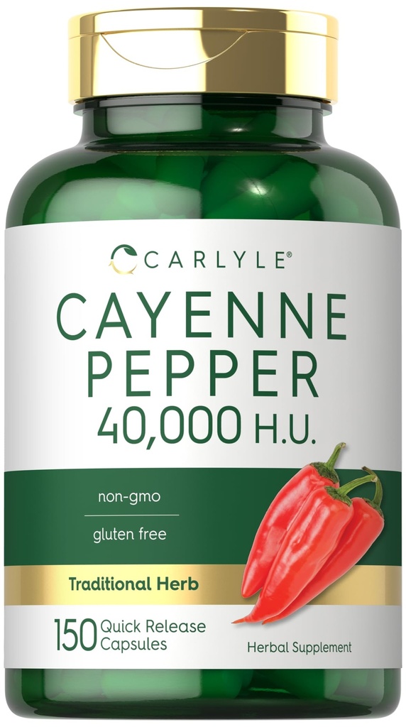 Carlyle Cayenne Pepper Capsules 