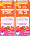 Rite Aid Zuigelingen' Dye-Free Ibuprofen Drops, Berry Flavor, 50 mg - 2 Value Pack 