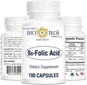 Bio-Tech Pharmacal B6-Folic Acid, 100 Capsules 