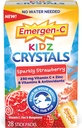 Emergen-C Kidz Crystals, On-The-Go Immune Support Supplement met Vitamine C, B Vitaminen, Zink en Mangaan, Sparkly Strawberry - 28 Stick Packs