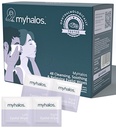 MyHalos® 48 Hydrating Eyelid Wipes for Dry Eye Relief - Moisturizing & Soothing Eye Wipes with Tea Tree - Helpt met Blefaritis & Computer Vision Syndrome, Blefaritis Treatment for Eyelids, Cleanser