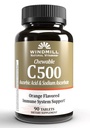 Windmolen Gezondheid Producten Kauwbare vitamine C-500, Immuun Systeem Ondersteuning, Krachtige Antioxidanten, 90 tabletten, 90 Tellen