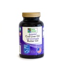 Groene pastuur Gefermenteerde kabeljauw Leverolie Blend en geconcentreerde boterolie Blend - 120 capsules