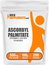 BulkSupplements.com Ascorbyl Palmitate Powder - Vitamin C Ester, Vitamin C Supplement - Gluten Free, 500mg per Serving, 100g (3.5 oz) (Pack of 1)