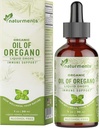 Naturments Oregano Oil Drops voor Immune Support & Gut Health. Vegan, niet-GMO, suikervrij en glutenvrij Biologische Wilde Mediterrane Oreganoolie met biologische Extra Virgin olijfolie - 1 Fl Oz 30 Ml