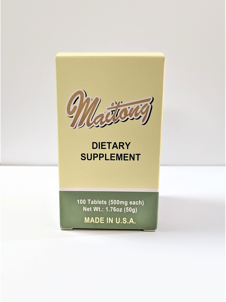 Maitong Advanced Multi-Vitamin Supplement ter ondersteuning van cardiovasculaire functie en gezonde Cholesterol Level 100 Tablets 500mg/elk Made in USA