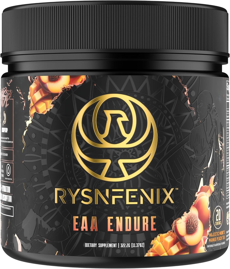 EAA Endure - 11g EAA + BCAA met Astragin & Black Pepper Extract voor verbeterde Aminozuur Absorptie & Aquamin Electrolyten voor Hydratatie 