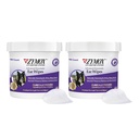 Zymox Advanced Enzymatic Ear Wipes for Dogs and Cats - for Dirty, Waxy, Smelly Ears - Premium Strength Ear Cleaner Wipes - Non-Irritating - Hypoallergeen (100 Count-pack of 2)
