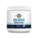 KAL Calming Magnesium Powder - Blueberry Flavor Magnesium Supplement - Hoge Absorptie, Ontspanning Ondersteuning, Geen Toegevoegde Suiker, Veganistisch, Glutenvrij, Gemaakt zonder Soja - 40 Serven, 9 oz