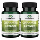 Swanson Cinnamon Extract (250 mg, 90 capsules) (2 verpakkingen)