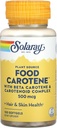 Solaray Food Caroteen Capsules, 10000IE, 100 Tel.