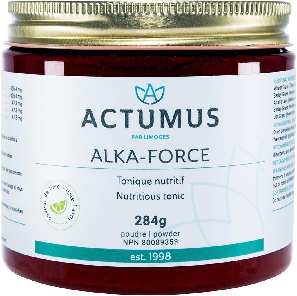 Alka-Force - Nutrische Tonic Powder, Biedt vitamines, mineralen, antioxidanten en Aminozuren, Gemaakt met biologische en Wild Picked Ingredients 