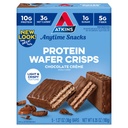 Atkins Chocolate Crème Proteine Wafer Crisps, Proteine Dessert, 4g Net Carb, 1g Sugar, Hoog in vezels, Keto Friendly, 5 Tellen