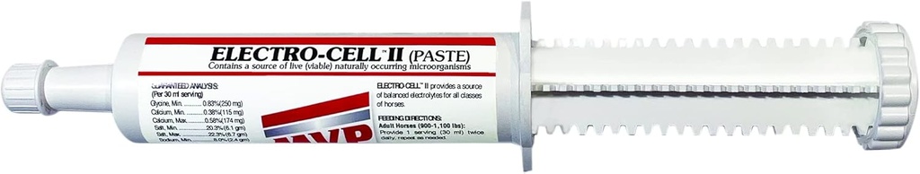 Electro-Cell II-elektrolytpasta voor paarden -5-Pack (10 doses)