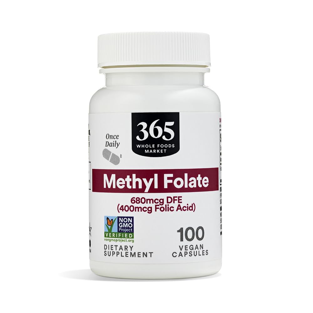 365 door Whole Foods Market, Methyl Folate, 100 Tel.