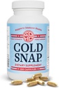 Snap Dynasty Cold Snap - 120ct capsules, Pack of 1 - Plant Based Uitgebreide Immune Health Ondersteuning voor alle leeftijden, Snelle Supplementen voor koude en griep ondersteuning, Geen Contra-indicaties