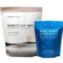 Magnetische klei - oude mineralen Magnesiumbadvlokken - natuurlijke detox - hoge absorptie-efficiëntie voor ontspanning, Wellness & Muscle Relief