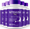Nite Hush Pro Hersensupplementen voor Geheugen en Focus Capsules, NiteHush Advanced Formula Brain Health Ondersteuning - Maximale sterkte Nootropics NiteHushPro Alle natuurlijke ondersteuning Pillen Reviews (5 Pack)