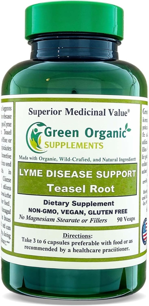 Groene biologische supplementen' Lyme ziekte, theewortel