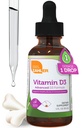 Zahler Liquid Vitamin D3 5000 IE - voor volwassenen Bone & Immune Health - Vitamine D3 Supplementen voor vrouwen en mannen (1 fl oz)