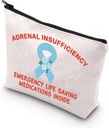 TSOTMO Adrenal Support Medical Alert Bag - Emergency Life Saving Medicijnen Inside EHBO Bag