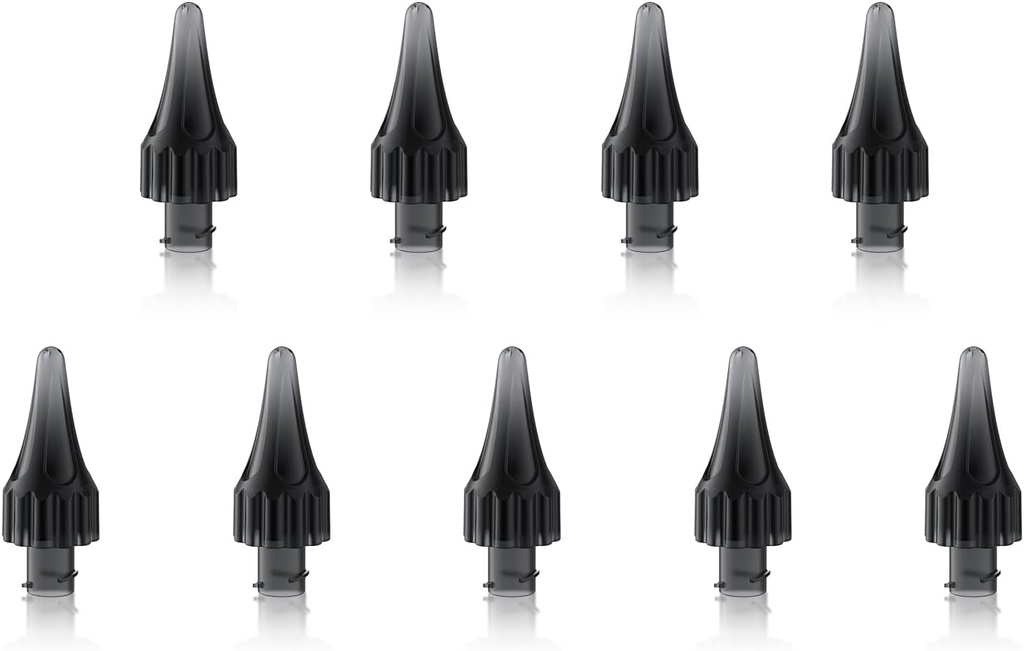 9 st Oor Wax Verwijdering Oor Cleaner Vervanging Tips, Vervanging Oor Reiniging Kit Zachte Tips, Elektrische Oor Cleaner Vervanging Tips Oor Irrigatie Tips
