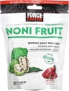FORCE FACTOR Noni Fruit Kauwen voor Immuniteit en Huidgezondheid Ondersteuning, Noni Juice Supplement, Plant-based Antioxidant Superfood Kauwen, Gluten-Free, & Vegan, Apple Berry Flavor, 30 Zachte Kauwen