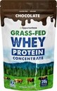 Opportuniteas Grass Fed Wei Proteïne Poeder Concentraat - Chocolate - Pure Protein Supplement - Non GMO, Hormone Free & Gluten Free - 1lb